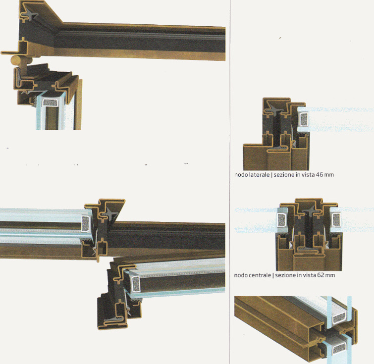 EBE85 rappresenta la nuova generazioe d prodili per infissi all'avanguardia e nell'efficienza energetica.